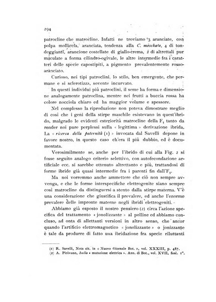 Archivio botanico per la sistematica, fitogeografia e genetica (storica e sperimentale) e Bollettino dell'Istituto botanico della R. Università di Modena