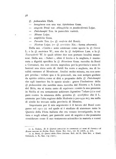 Archivio botanico per la sistematica, fitogeografia e genetica (storica e sperimentale) e Bollettino dell'Istituto botanico della R. Università di Modena