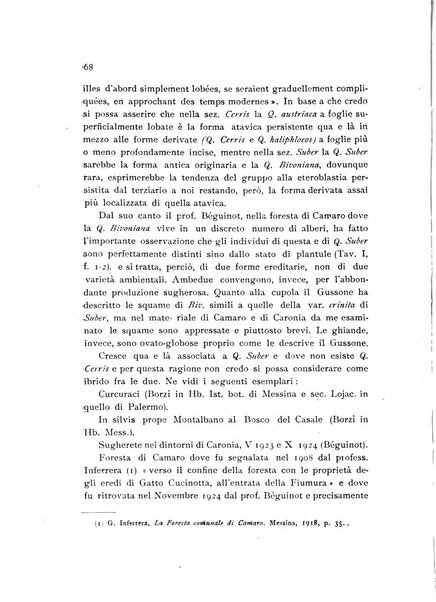 Archivio botanico per la sistematica, fitogeografia e genetica (storica e sperimentale) e Bollettino dell'Istituto botanico della R. Università di Modena