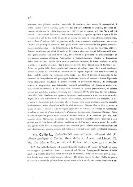 Archivio botanico per la sistematica, fitogeografia e genetica (storica e sperimentale) e Bollettino dell'Istituto botanico della R. Università di Modena