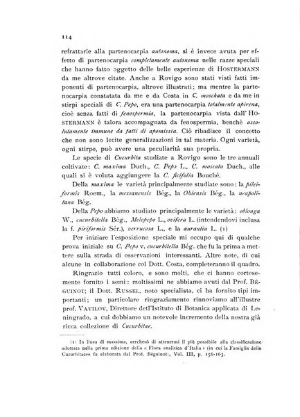 Archivio botanico per la sistematica, fitogeografia e genetica (storica e sperimentale) e Bollettino dell'Istituto botanico della R. Università di Modena