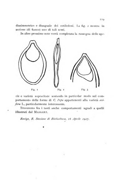 Archivio botanico per la sistematica, fitogeografia e genetica (storica e sperimentale) e Bollettino dell'Istituto botanico della R. Università di Modena