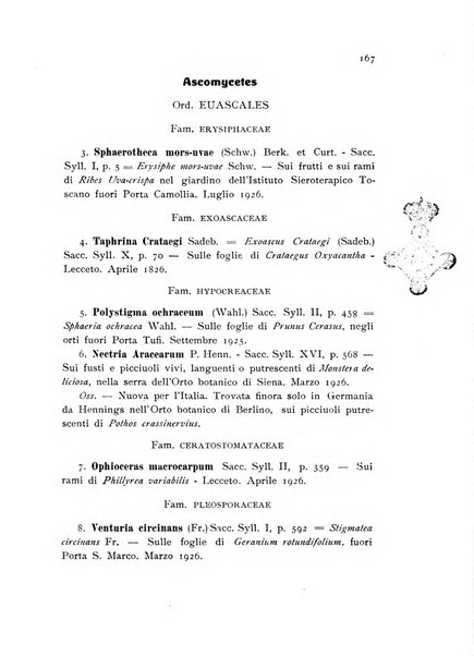 Archivio botanico per la sistematica, fitogeografia e genetica (storica e sperimentale) e Bollettino dell'Istituto botanico della R. Università di Modena