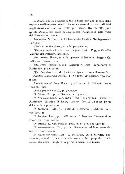 Archivio botanico per la sistematica, fitogeografia e genetica (storica e sperimentale) e Bollettino dell'Istituto botanico della R. Università di Modena