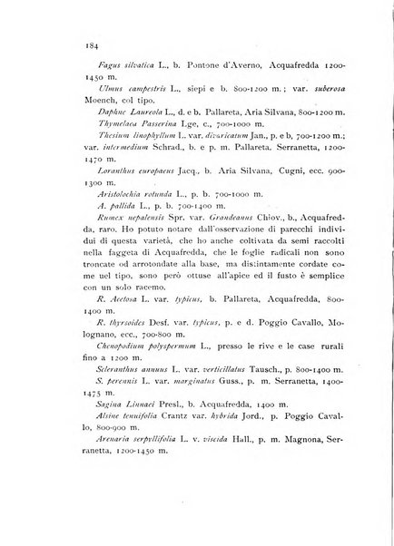 Archivio botanico per la sistematica, fitogeografia e genetica (storica e sperimentale) e Bollettino dell'Istituto botanico della R. Università di Modena