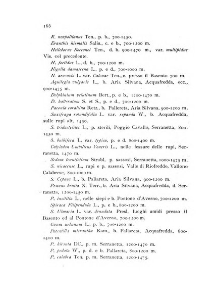 Archivio botanico per la sistematica, fitogeografia e genetica (storica e sperimentale) e Bollettino dell'Istituto botanico della R. Università di Modena