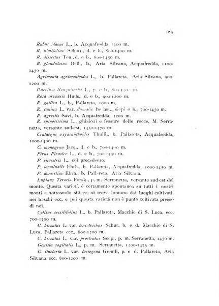 Archivio botanico per la sistematica, fitogeografia e genetica (storica e sperimentale) e Bollettino dell'Istituto botanico della R. Università di Modena