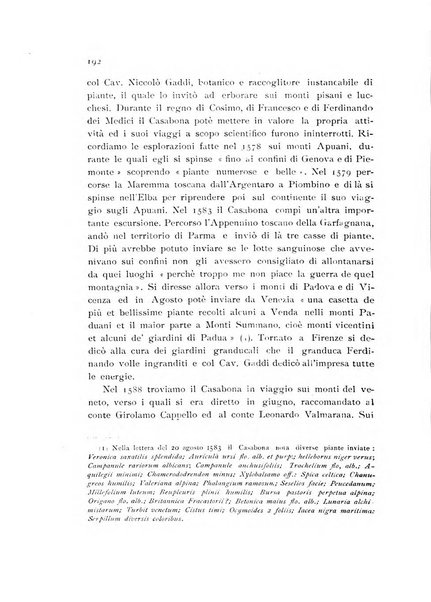 Archivio botanico per la sistematica, fitogeografia e genetica (storica e sperimentale) e Bollettino dell'Istituto botanico della R. Università di Modena