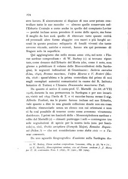 Archivio botanico per la sistematica, fitogeografia e genetica (storica e sperimentale) e Bollettino dell'Istituto botanico della R. Università di Modena