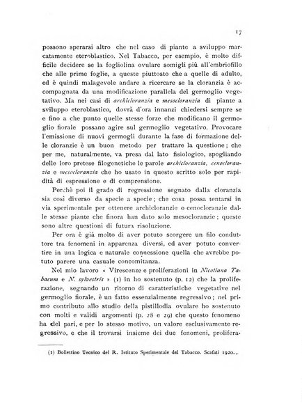 Archivio botanico per la sistematica, fitogeografia e genetica (storica e sperimentale) e Bollettino dell'Istituto botanico della R. Università di Modena