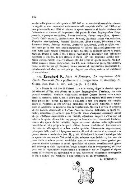 Archivio botanico per la sistematica, fitogeografia e genetica (storica e sperimentale) e Bollettino dell'Istituto botanico della R. Università di Modena