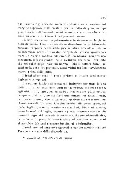 Archivio botanico per la sistematica, fitogeografia e genetica (storica e sperimentale) e Bollettino dell'Istituto botanico della R. Università di Modena