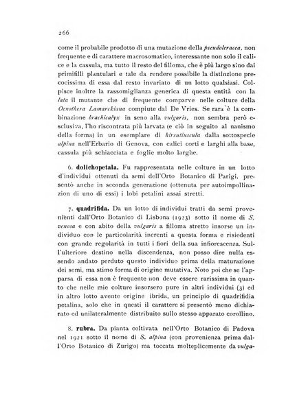 Archivio botanico per la sistematica, fitogeografia e genetica (storica e sperimentale) e Bollettino dell'Istituto botanico della R. Università di Modena