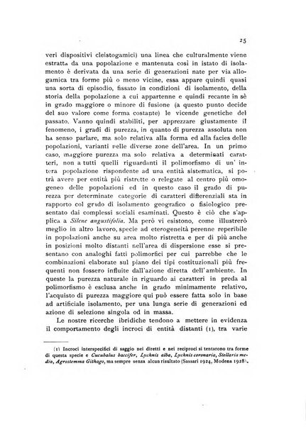 Archivio botanico per la sistematica, fitogeografia e genetica (storica e sperimentale) e Bollettino dell'Istituto botanico della R. Università di Modena