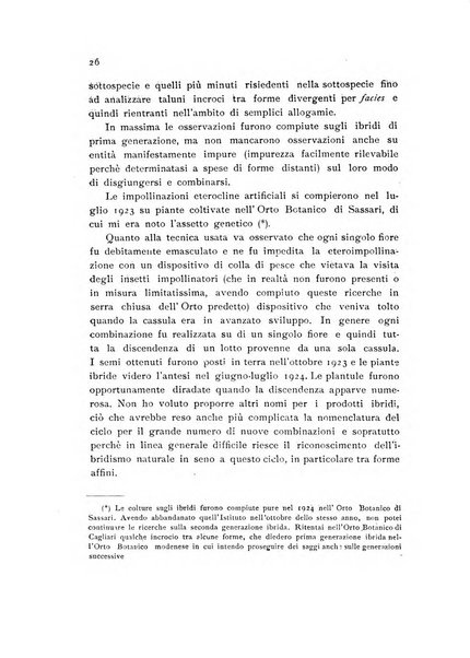 Archivio botanico per la sistematica, fitogeografia e genetica (storica e sperimentale) e Bollettino dell'Istituto botanico della R. Università di Modena