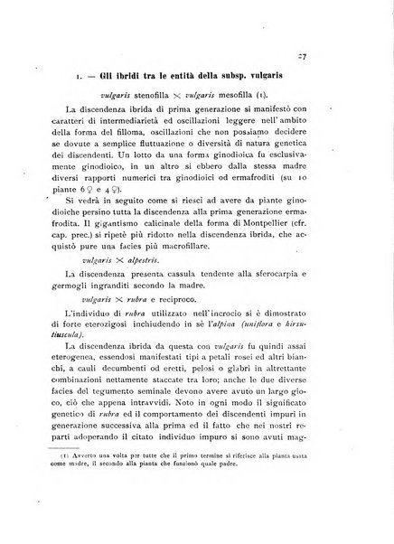 Archivio botanico per la sistematica, fitogeografia e genetica (storica e sperimentale) e Bollettino dell'Istituto botanico della R. Università di Modena