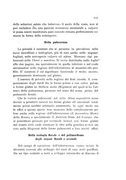 Archivio botanico per la sistematica, fitogeografia e genetica (storica e sperimentale) e Bollettino dell'Istituto botanico della R. Università di Modena