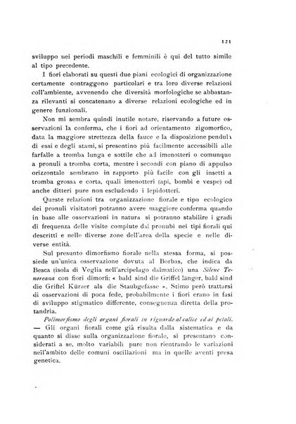 Archivio botanico per la sistematica, fitogeografia e genetica (storica e sperimentale) e Bollettino dell'Istituto botanico della R. Università di Modena