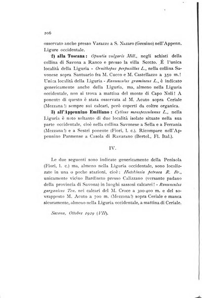 Archivio botanico per la sistematica, fitogeografia e genetica (storica e sperimentale) e Bollettino dell'Istituto botanico della R. Università di Modena