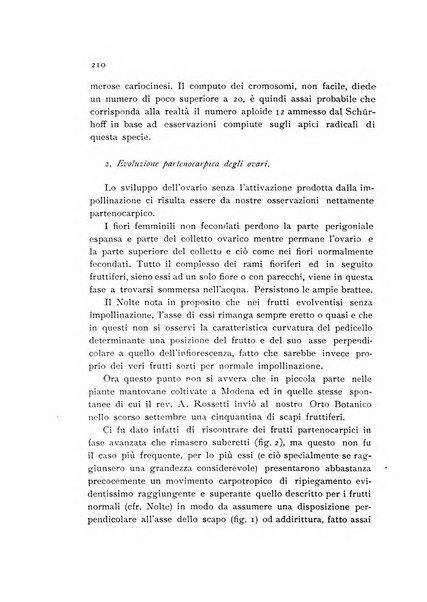 Archivio botanico per la sistematica, fitogeografia e genetica (storica e sperimentale) e Bollettino dell'Istituto botanico della R. Università di Modena