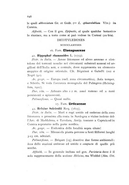 Archivio botanico per la sistematica, fitogeografia e genetica (storica e sperimentale) e Bollettino dell'Istituto botanico della R. Università di Modena