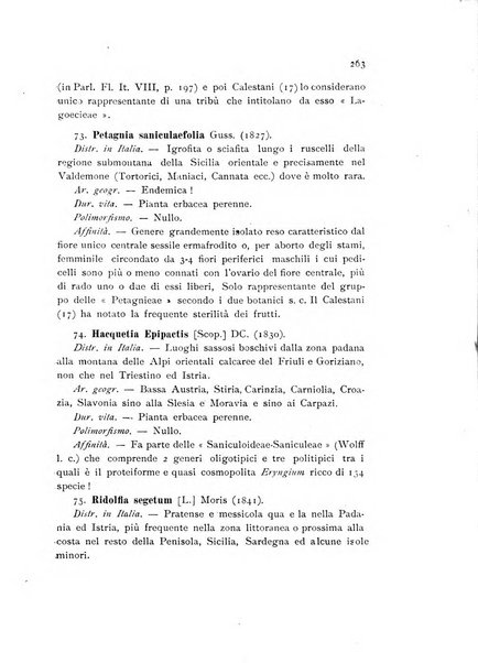 Archivio botanico per la sistematica, fitogeografia e genetica (storica e sperimentale) e Bollettino dell'Istituto botanico della R. Università di Modena