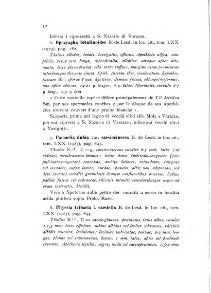 Archivio botanico per la sistematica, fitogeografia e genetica (storica e sperimentale) e Bollettino dell'Istituto botanico della R. Università di Modena