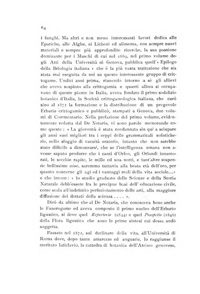 Archivio botanico per la sistematica, fitogeografia e genetica (storica e sperimentale) e Bollettino dell'Istituto botanico della R. Università di Modena