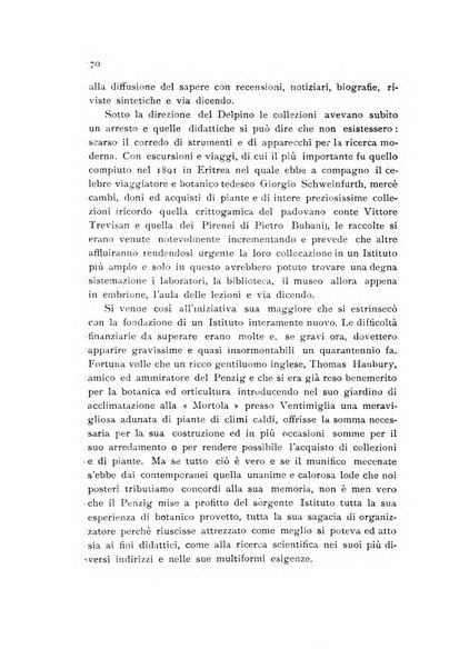 Archivio botanico per la sistematica, fitogeografia e genetica (storica e sperimentale) e Bollettino dell'Istituto botanico della R. Università di Modena