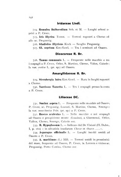 Archivio botanico per la sistematica, fitogeografia e genetica (storica e sperimentale) e Bollettino dell'Istituto botanico della R. Università di Modena