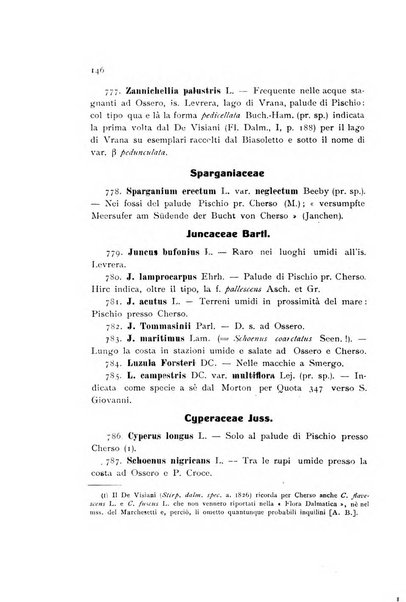 Archivio botanico per la sistematica, fitogeografia e genetica (storica e sperimentale) e Bollettino dell'Istituto botanico della R. Università di Modena