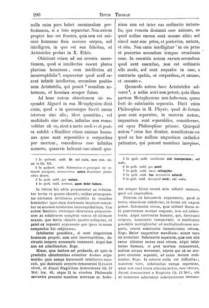 Divus Thomas commentarium academiis et lycaeis scholasticam sectantibus inserviens