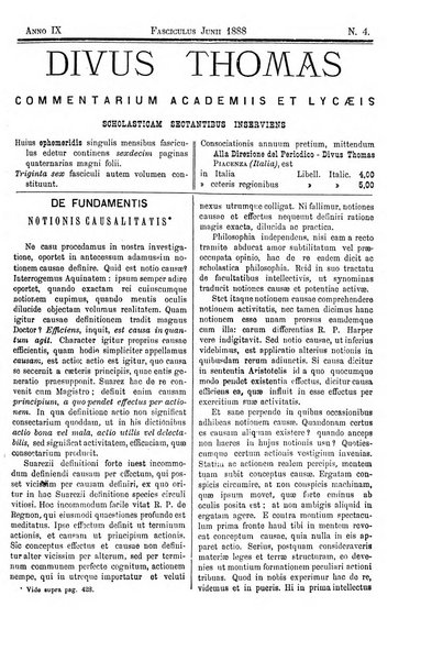 Divus Thomas commentarium academiis et lycaeis scholasticam sectantibus inserviens