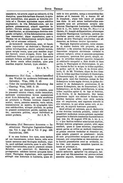 Divus Thomas commentarium academiis et lycaeis scholasticam sectantibus inserviens