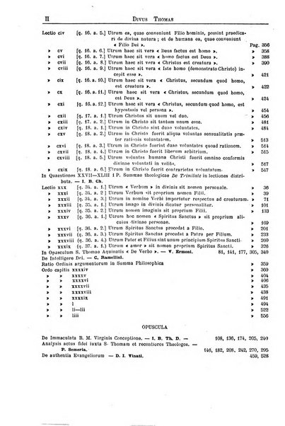 Divus Thomas commentarium academiis et lycaeis scholasticam sectantibus inserviens