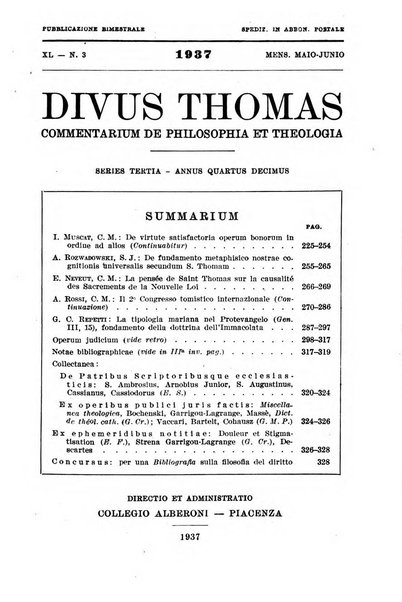 Divus Thomas commentarium academiis et lycaeis scholasticam sectantibus inserviens