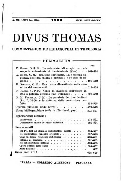 Divus Thomas commentarium academiis et lycaeis scholasticam sectantibus inserviens