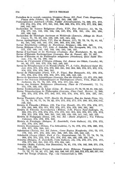 Divus Thomas commentarium academiis et lycaeis scholasticam sectantibus inserviens