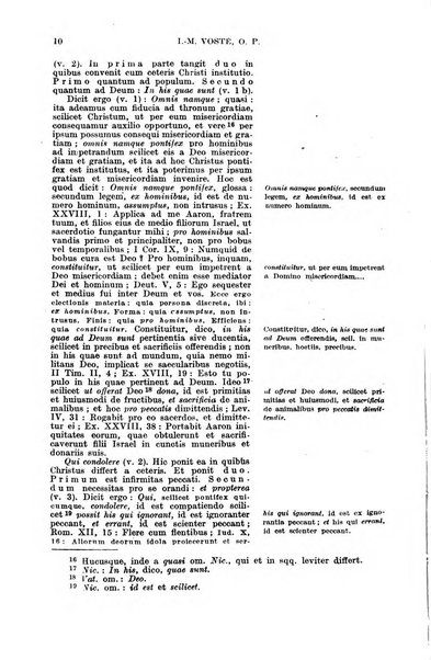 Divus Thomas commentarium academiis et lycaeis scholasticam sectantibus inserviens