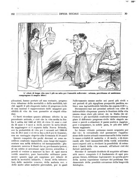 Difesa sociale rivista di igiene, previdenza ed assistenza