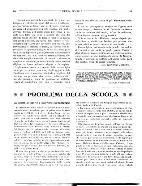 Difesa sociale rivista di igiene, previdenza ed assistenza