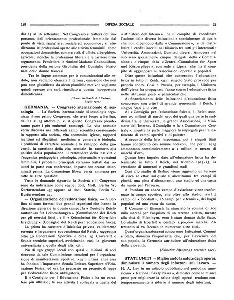 Difesa sociale rivista di igiene, previdenza ed assistenza