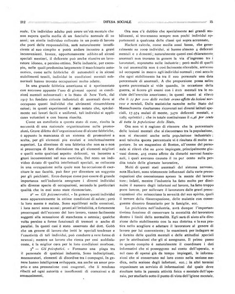 Difesa sociale rivista di igiene, previdenza ed assistenza