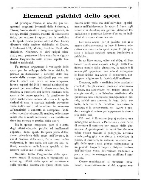 Difesa sociale rivista di igiene, previdenza ed assistenza