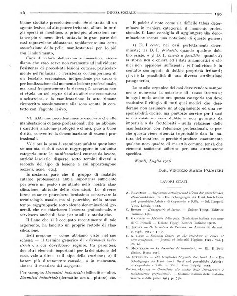 Difesa sociale rivista di igiene, previdenza ed assistenza