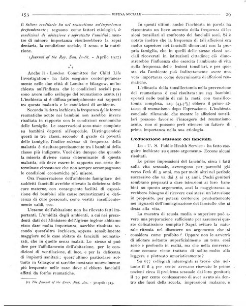 Difesa sociale rivista di igiene, previdenza ed assistenza