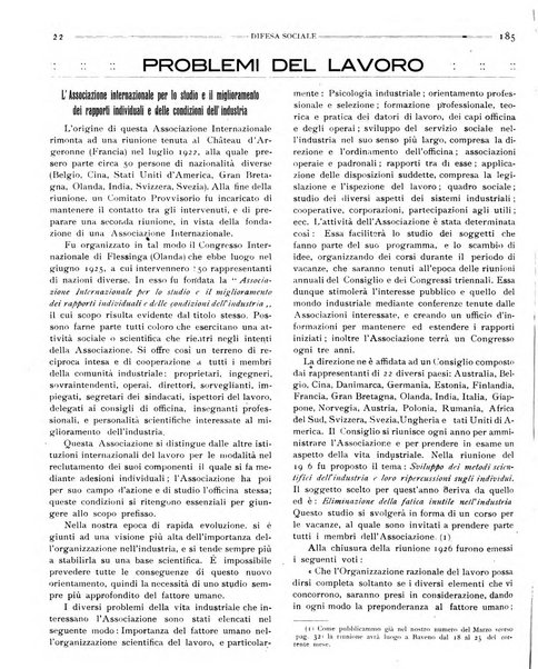 Difesa sociale rivista di igiene, previdenza ed assistenza