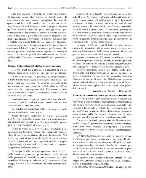 Difesa sociale rivista di igiene, previdenza ed assistenza