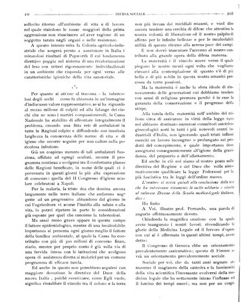 Difesa sociale rivista di igiene, previdenza ed assistenza