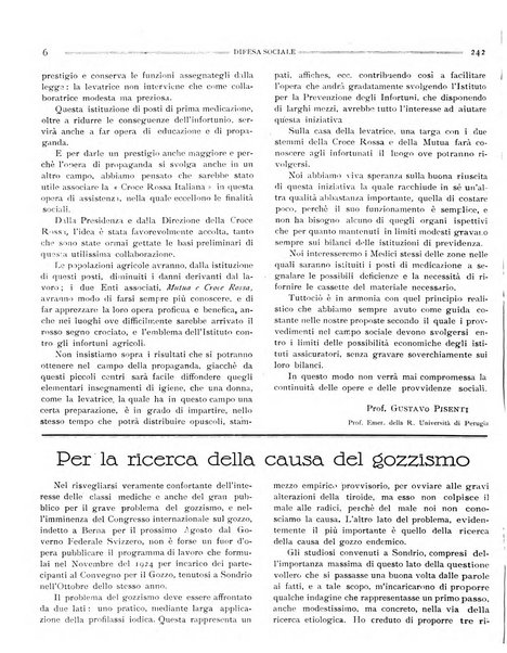 Difesa sociale rivista di igiene, previdenza ed assistenza